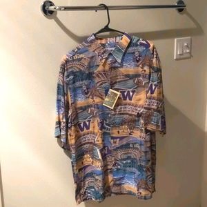 University of Washington Hawaiian Shirt